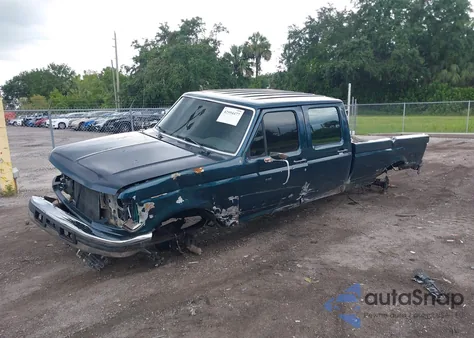 1997 Ford F-350 Xl из США, поврежденный, VIN 1FTJW36F0VEC88290